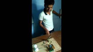 Microcontroller basis project,, automatic room power control with visitor counter    (GP BARAUNI BEG