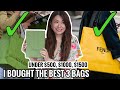 I bought the best luxury bags under 500 1000  1500 ft gucci fendi  more  unboxing haul