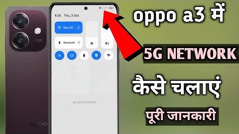 oppo a3 5g network setting|| oppo a3 me 5g network kaise chalaye