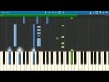 Oliver Heldens & Throttle - Waiting: Synthesia Piano Tutorial