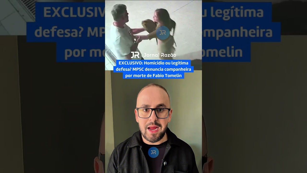 Capa da reportagem em vídeo sobre o caso Fábio Tomelin
