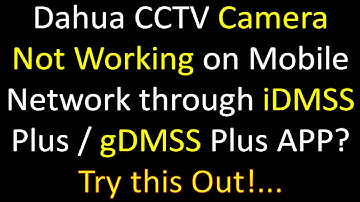 iDMSS / gDMSS App not working over Mobile Network or Cell Service? try this our!...