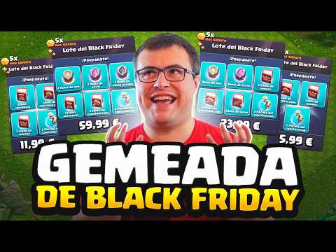 GEMEADA de Todo el Black Friday 🤑 Clash of Clans