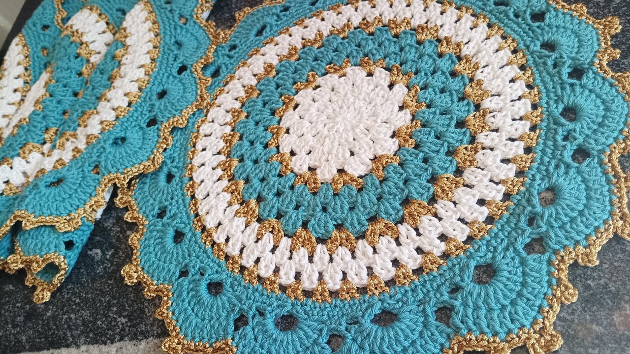 Vocês vão se encantar com esse sousplat 😍😍💙