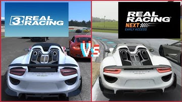Real Racing 3 vs Real Racing Next | Engine Sounds Comparison