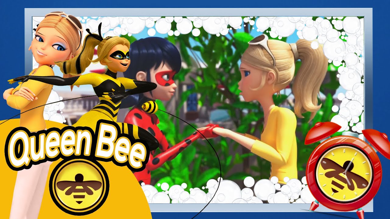 Chloe Queen Bee from Miraculous Ladybug 2 minute toothbrushing timer