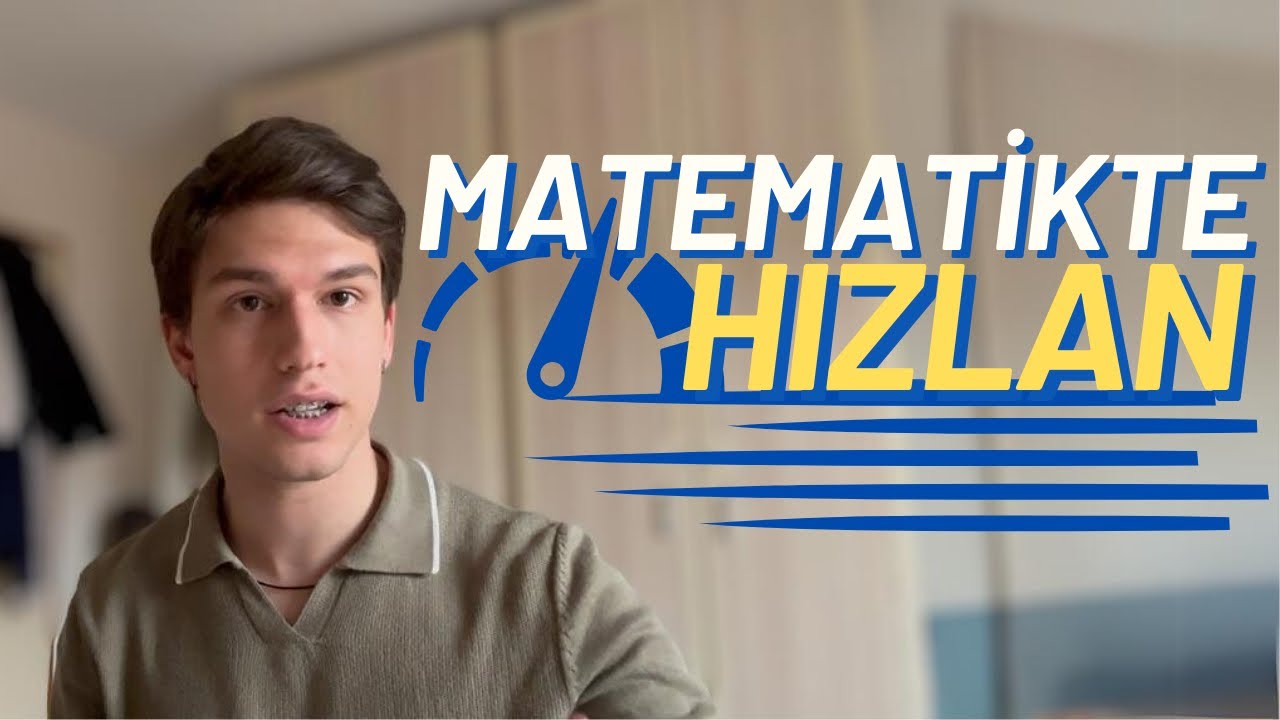 MATEMATİK ÇOK ZAMAN ALIYOR! TYT YETİŞMİYOR! diyorsan çözümün burada