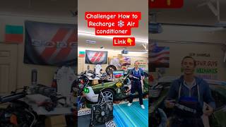 Link👇Dodge Challenger ❄️How to Recharge AC 👉#dodge #challenger #mopar #fix #howto #easy #diy #ac
