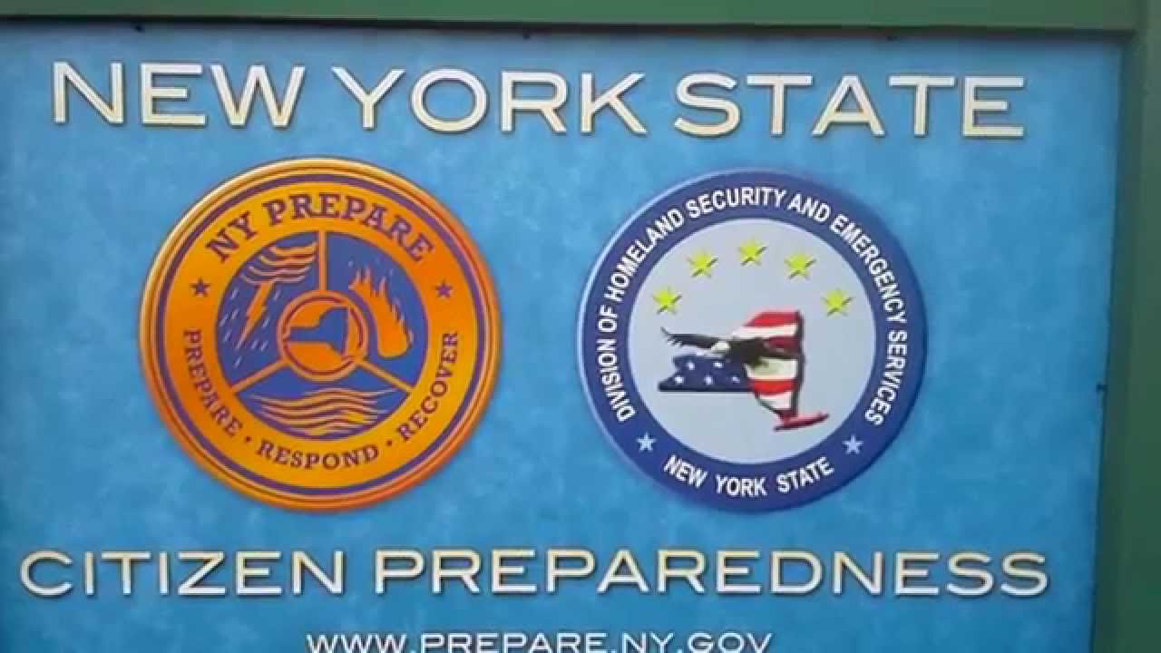 NYS DHS has display both encouraging preparedness and labeling it ...