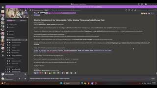 Rememento White Shadow Finalización de la prueba de apertura temporal del Global Server