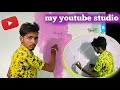 My new youtube studio | my YouTube studio paint 🎨 | my dream youtube studio ?