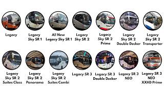 All the Evolution of the Laksana Legacy Bus Body Over Time Explained in 9 Minutes