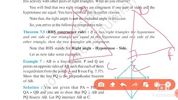 #Std - 9#Maths#Chapter - 7#Triangles#Theorem - 7.1 to 7.8