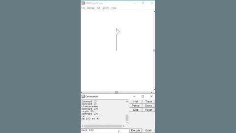 How to use abbreviated commands in Logo #shorts