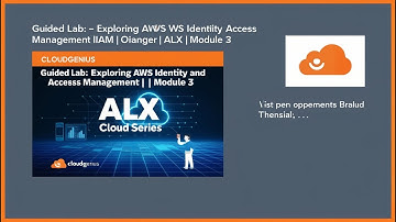 Guided Lab: Exploring AWS Identity and Access Management (IAM) || Alx || Module 3