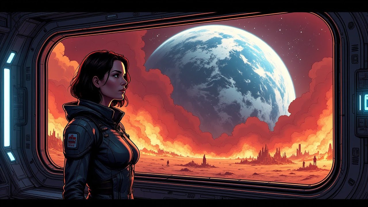 Me empujó al calor para que muriera… luego desperté en el espacio y los vi asarse lentamente como...