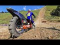 Impossible hill climb arette  rocket dirt bike race