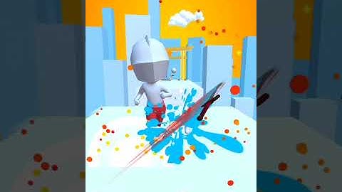 Sword play! Ninja slice runner 3d game (Level 25)  G for Gaming #shorts @gforgaming8500