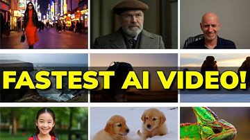 This NEW AI Video Generator is 8.5X Faster! (And It