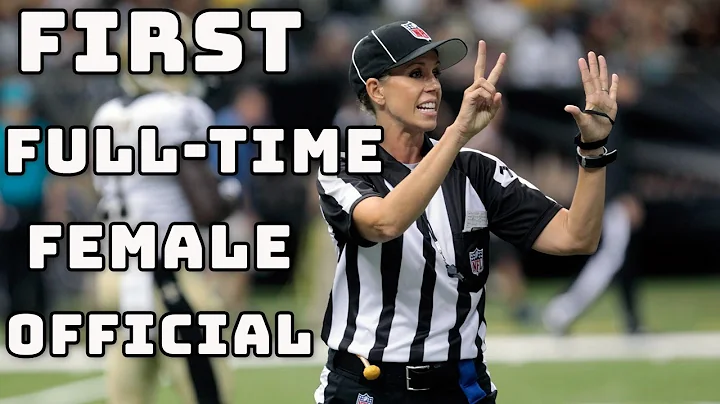 Meet Sarah Thomas the NFL's First Full-Time Female...