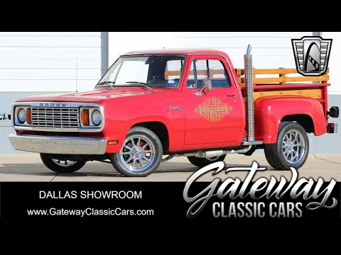 1978 Dodge D150 For Sale - Dallas #2509 - YouTube