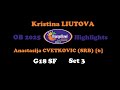 Orange Bowl 2025 G18 SF Set 3 LIUTOVA vs CVETKOVIC #tennis #juniortennis #highlights #orangebowl
