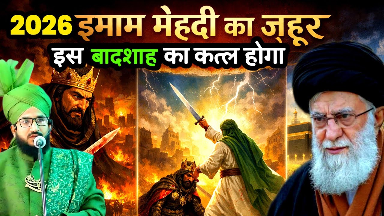 काबे पर हमला 🔥| इमाम मेहदी का ज़हूर✅ | हदीस साबित होगी | Mufti Salman Azhari Bayan