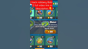 I hack  robbery bob 2