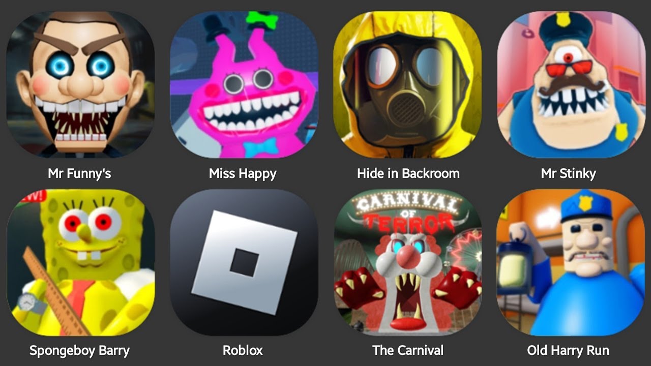 MR FUNNY S ROBLOX MISS HAPPY HIDE IN BACKROOM THE CARNIVAL MR STINKY mr-funny-s-roblox-miss-happy-hide-in-backroom-the-carnival-mr-stinky