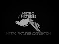 Metro Pictures Corporation Logo (1921)