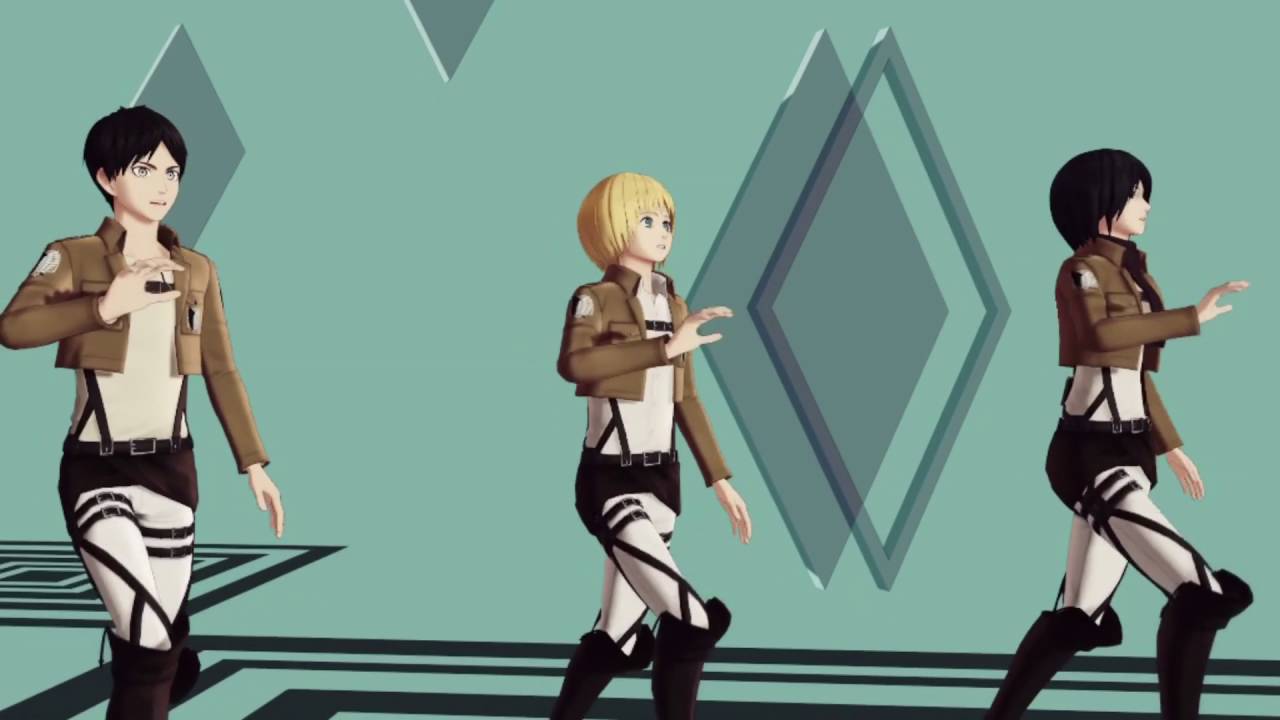 【進撃のMMD】幼馴染WAVE