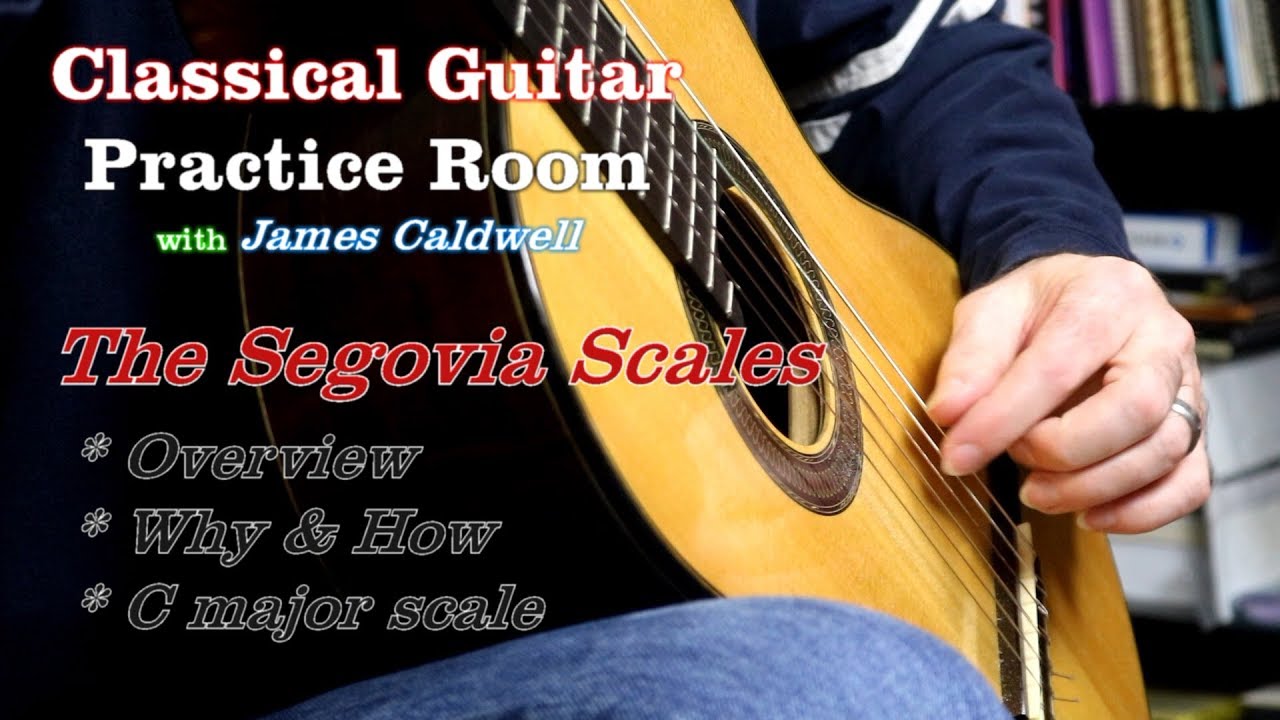 segovia major and minor scales for the guitar