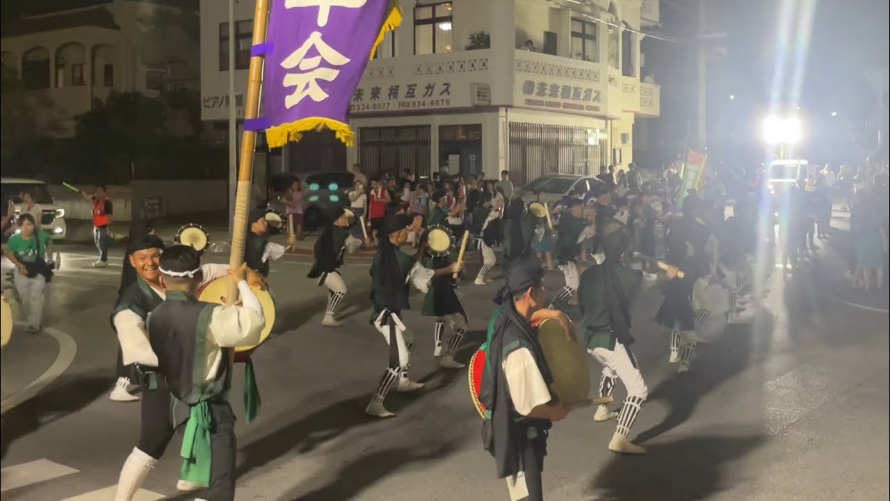 東青年会　旧盆ウークイ道ジュネー　2025.9.6