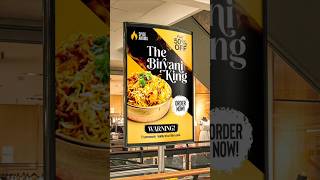 How I Designed This Biryani Poster in Canva 🍛