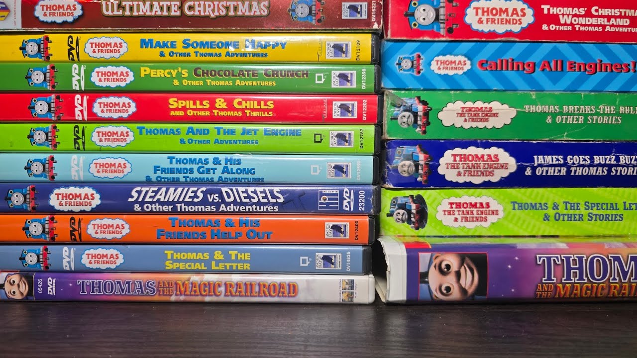 My Thomas & Friends DVD & VHS Collection!