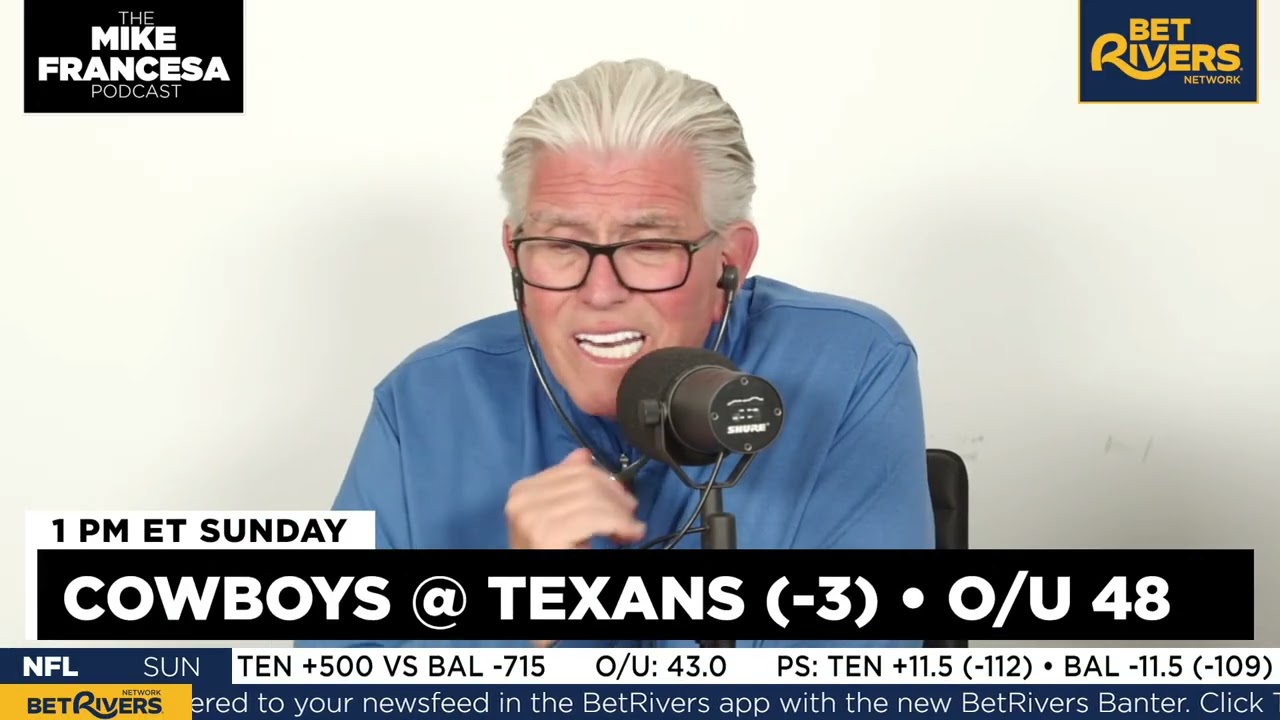 Francesa Five for NFL Week 4 - NCAA Football & NFL Betting Picks