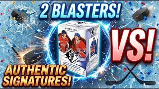 AUTO! 2025-26 SP HOCKEY 2 BLASTERS UPPER DECK HOCKEY CARDS