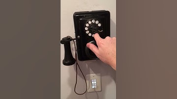 Replaced Apt Intercom/Buzzer w/ ESP8266 Controlled Rotary Phone