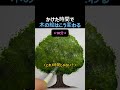 【衝撃】かける時間で木の絵がここまで変わる…！ #絵