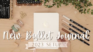 2023 Bullet Journal Setup | New Bullet Journal | Possibly My Favorite Setup Yet