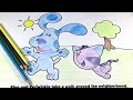 Blues Clues Christmas Coloring Pages