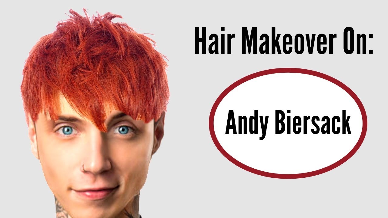 Andy Biersack Haircut Makeover - TheSalonGuy - YouTube
