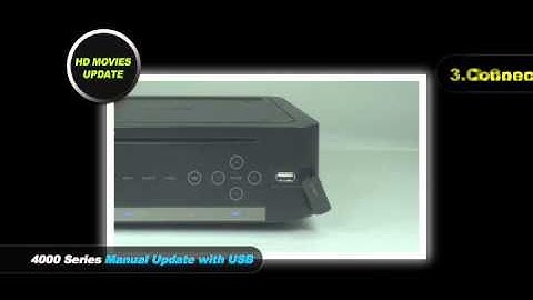 HD Movies Update - 4000 Series Manual Update with USB