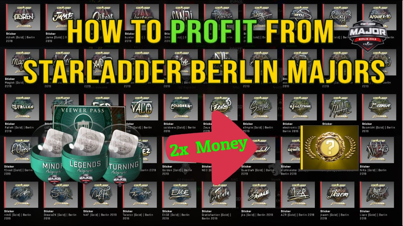 Make Money Out Of CS: GO Berlin Major Sale - YouTube