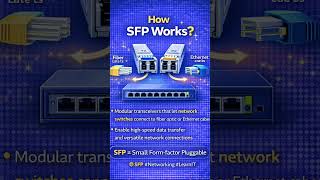 HOW SFP WORKS ??? #networking #networksecurity #networkdevices