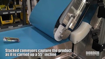 Vertical Pouch Handling Conveyor System