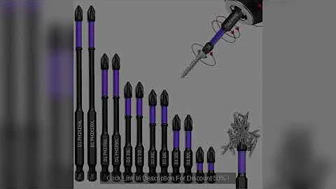 Magnetic D1 Anti-shock Batch Head High Hardness Non-Slip Impact Bits Cross 25/50/65/70/90/150mm Ph2