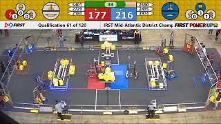 QM61 - 2018 FIRST Mid-Atlantic District Championship