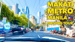 Makati Metro Manila Driving Tour Amorsolo Street Chino Roces Going To S&R Circuit Makati