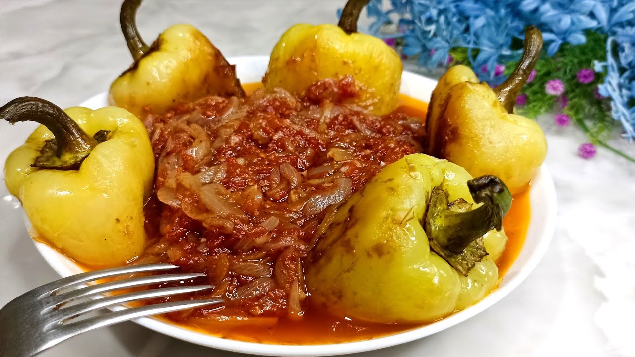 Жареный болгарский перец. Манжа. Всегда вкусно!!! - YouTube